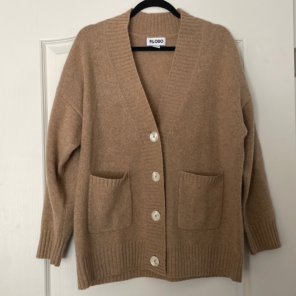 Filoro Cashmere Cardigan